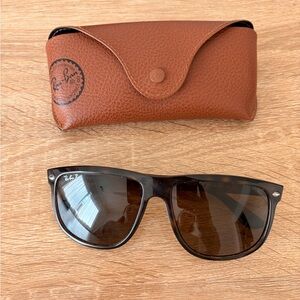 Ray-Ban “Boyfriend” Polarized Sunglasses with Case